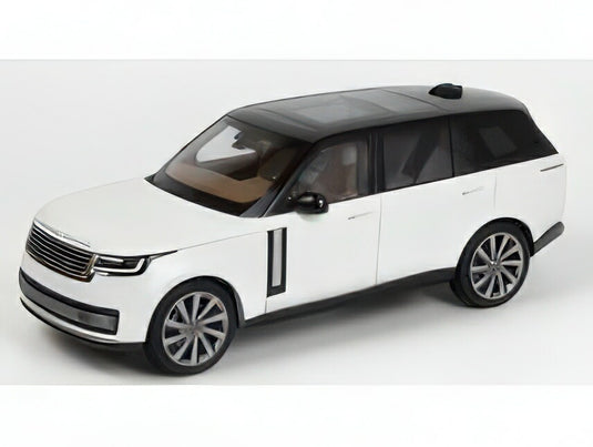 【予約】2025年発売予定LAND ROVER - RANGE ROVER 2022 - WHITE BLACK/LCD 1/18ミニカー ドア開閉