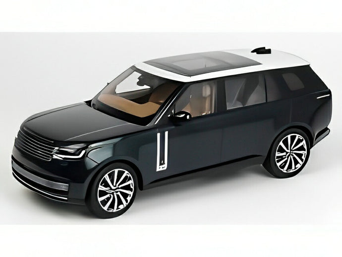 【予約】10-12月以降発売予定LAND ROVER レンジローバー 2022 グリーン/ホワイト/ LCD 1/18 ミニカー