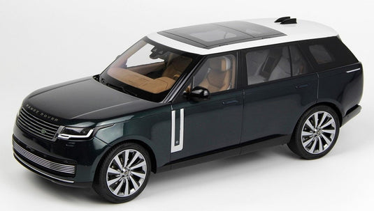 【予約】2026年発売予定 Land Roverランドローバー Range Roverレンジローバー 2022 グリーン ホワイト / LCD 1/18 ミニカー