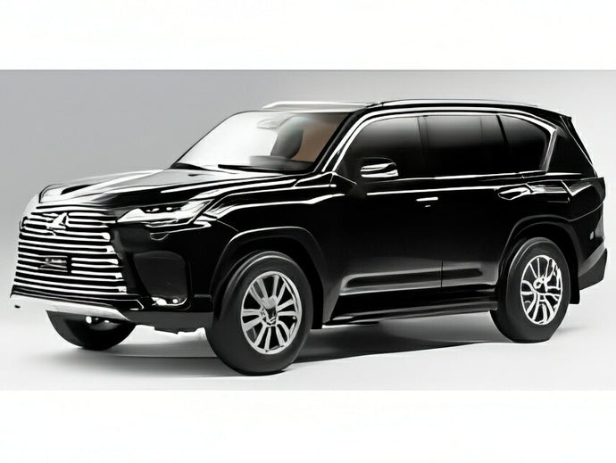 【予約】2025年発売予定LEXUS LX600 2024 ブラック/LCD 1/18ミニカー