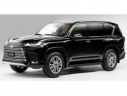 【予約】2025年発売予定LEXUS LX600 2024 ブラック/LCD 1/18ミニカー