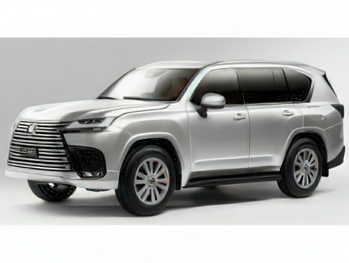 【予約】2026年発売予定LEXUS LX600 2024 シルバー/ LCD 1/18 ミニカー