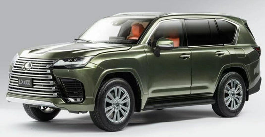 【予約】2026年発売予定 Lexusレクサス LX600 2024 グリーン / LCD 1/18 ミニカー