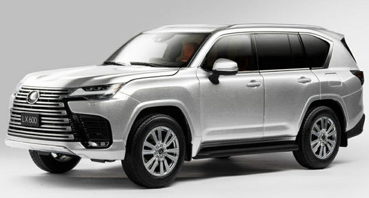 【予約】2026年発売予定 Lexusレクサス LX600 2024 シルバー / LCD 1/18 ミニカー