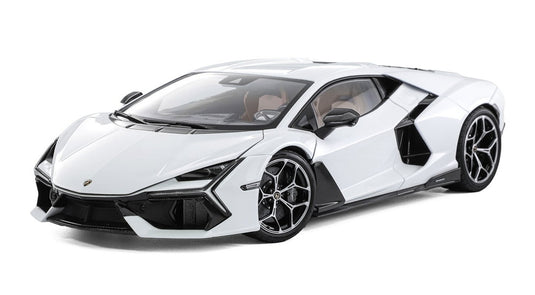 【予約】2026年発売予定LAMBORGHINI REVUELTO HYBRID 2023 パールホワイト/ LCD 1/18 ミニカー