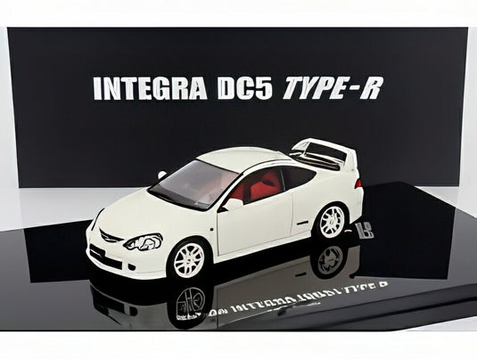 HONDA インテグラ (DC5) タイプR 2006 ホワイト/ LCD 1/43 ミニカー