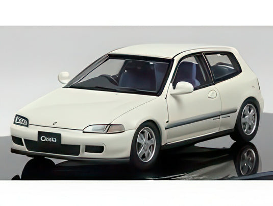 【予約】HONDA CIVIC SIR II EG6 VTEC 1993 ホワイト/ LCD 1/43 ミニカー