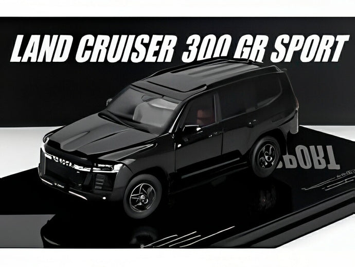TOYOTA LAND CRUISER LC300-GR SPORT 2022 ブラック/ LCD 1/43 ミニカー