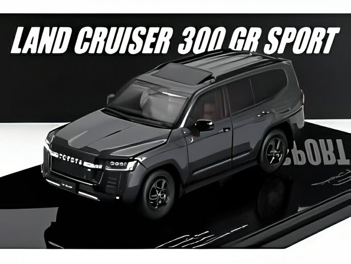 TOYOTA LAND CRUISER LC300-GR SPORT 2022 グレー/ LCD 1/43 ミニカー