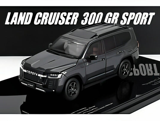 TOYOTA LAND CRUISER LC300-GR SPORT 2022 グレー/ LCD 1/43 ミニカー