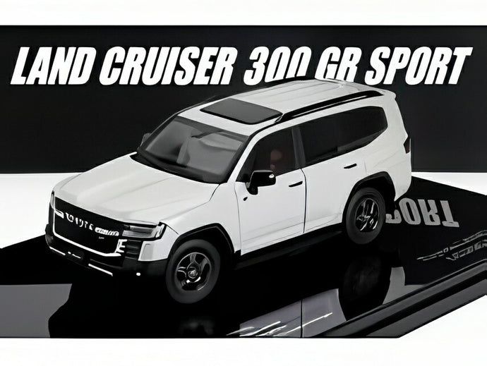 TOYOTA LAND CRUISER LC300-GR SPORT 2022 ホワイト/ LCD 1/43 ミニカー