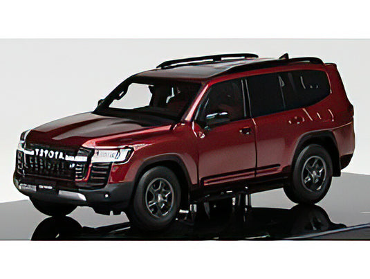 【予約】2025年発売予定TOYOTA  LAND CRUISER LC300GR SPORT 2022  RED/LCD 1/43ミニカー