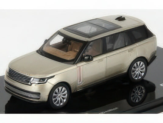 【予約】12月以降発売予定LAND ROVER レンジローバー SV セレニティ 2023 ゴールド/ LCD 1/43 ミニカー