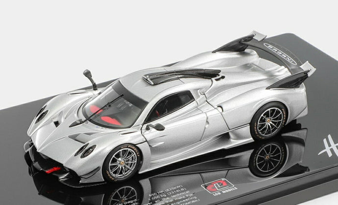 【予約】2026年発売予定PAGANI ウアイラ R 2021 シルバー ブラック/ LCD 1/43 ミニカー