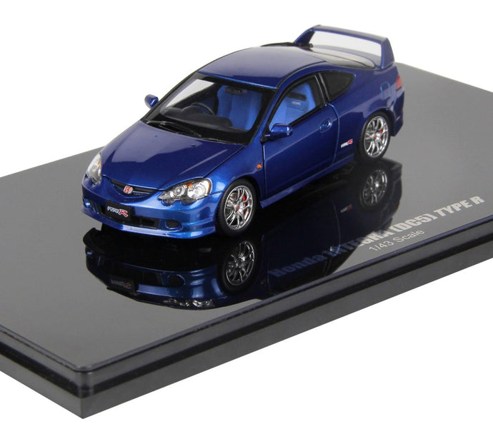 HONDA インテグラ DC5 TYPE-R エターナルブルー/ LCD 1/43 ミニカー