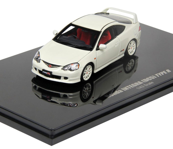 HONDA インテグラ DC5 TYPE-R チャンピオンホワイト/ LCD 1/43 ミニカー