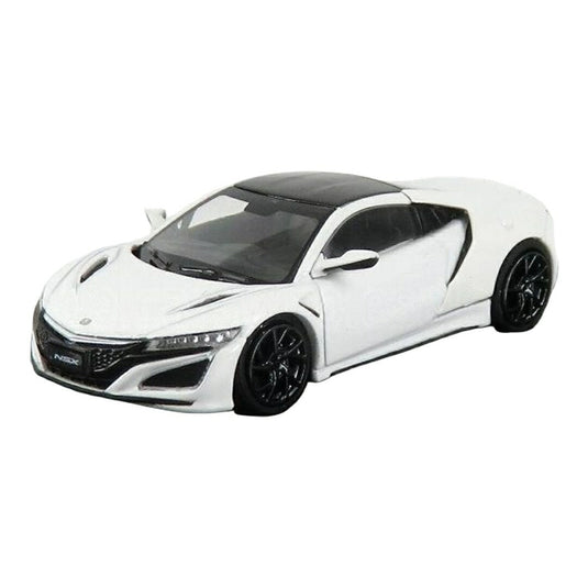Hondaホンダ NSX 2017 ホワイト / LCD 1/64 ミニカー