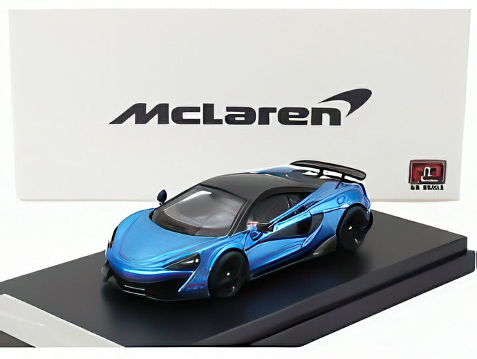マクラーレン 600LT 2018 アイスブルー/ LCD 1/64 ミニカー