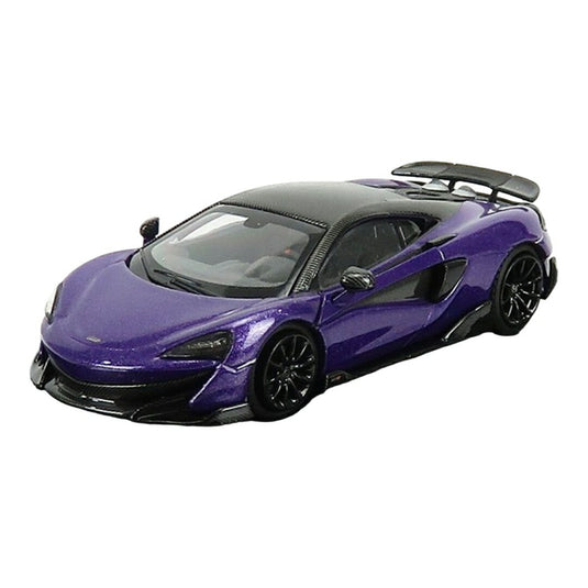McLarenマクラーレン 600LT 2018 パープル / LCD 1/64 ミニカー