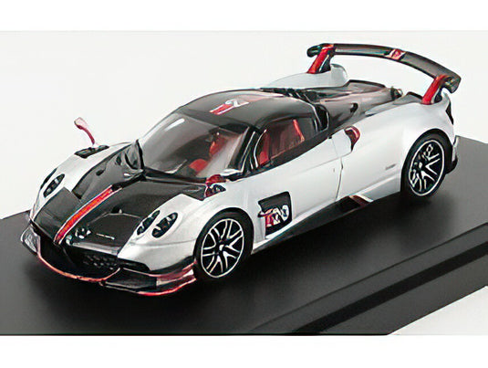 PAGANI  HUAYRA BC ROADSTER N 20 2017  SILVER BLACK/LCD 1/64ミニカー