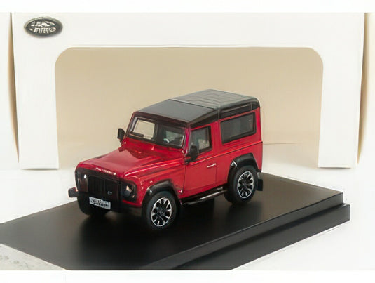 LAND ROVER DEFENDER 90 WORKS V8 70th EDITION 2018 RED/LCD 1/64ミニカー