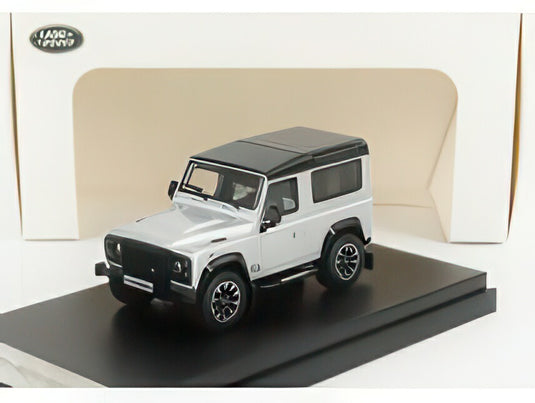 LAND ROVER DEFENDER 90 WORKS V8 70th EDITION 2018 シルバー/ LCD 1/64 ミニカー
