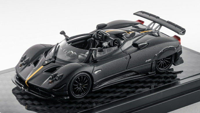 【予約】2026年発売予定PAGANI ゾンダ HP バルケッタ 2018 カーボンブラック/ LCD 1/64 ミニカー