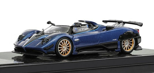 【予約】2026年発売予定PAGANI ZONDA HP BARCHETTA 2018 カーボンブルー/ LCD 1/64 ミニカー