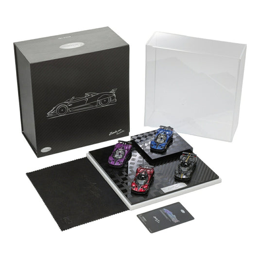 【予約】2026年発売予定 Paganiパガーニ Zondaゾンタ HP Barchetta 2018 4台セット パープル/ブルー/レッド/ブラック 699台限定 / LCD 1/64 ミニカー
