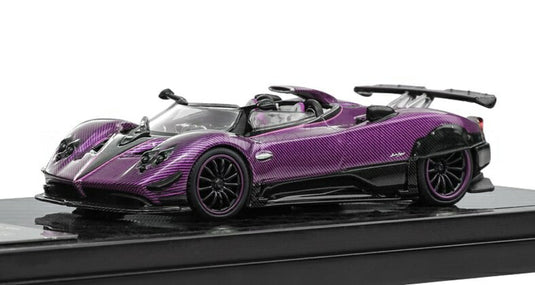 【予約】2026年発売予定PAGANI ZONDA HP BARCHETTA 2018 カーボンパープル/ LCD 1/64 ミニカー