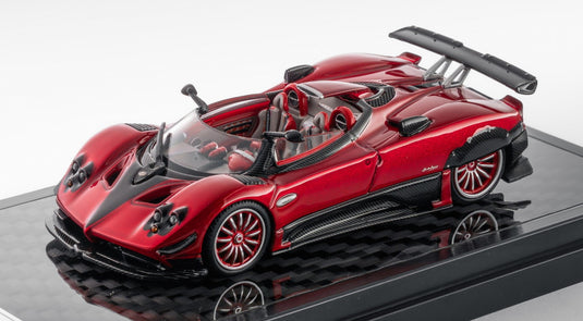 【予約】2026年発売予定 Paganiパガーニ ZONDA HP BARCHETTAゾンダHPバルケッタ 2018 レッドブラック / LCD 1/64 ミニカー