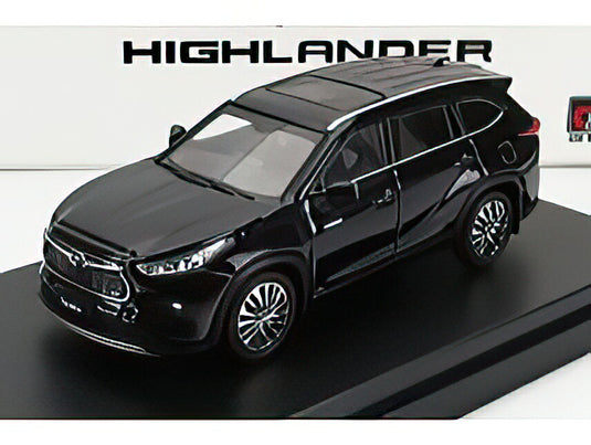 TOYOTA  HIGHLANDER 2022  BLACK/LCD 1/64ミニカー