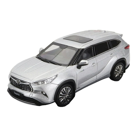 Toyotaトヨタ Highlanderハイランダー 2022 シルバー / LCD 1/64 ミニカー