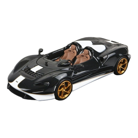 McLarenマクラーレン Elva 2020 ブラック/ホワイト / LCD 1/64 ミニカー