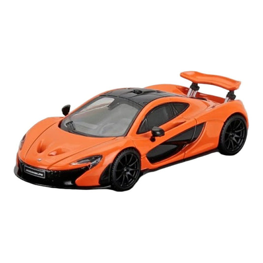 McLarenマクラーレン P1 2013 オレンジ ブラック / LCD 1/64 ミニカー
