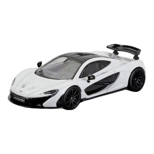 McLarenマクラーレン P1 2013 ホワイト ブラック / LCD 1/64 ミニカー