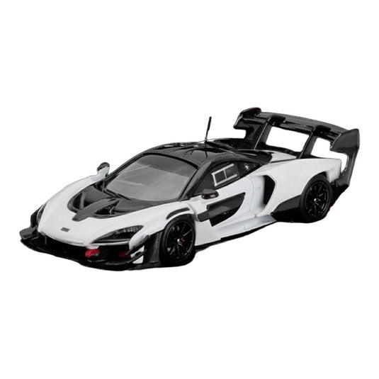 McLarenマクラーレン Senna GTR 2021 ホワイト/ブラック / LCD 1/64 ミニカー