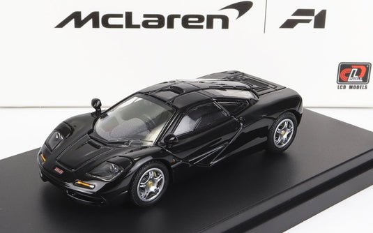 McLarenマクラーレン F1 1993 ブラック / LCD 1/64 ミニカー