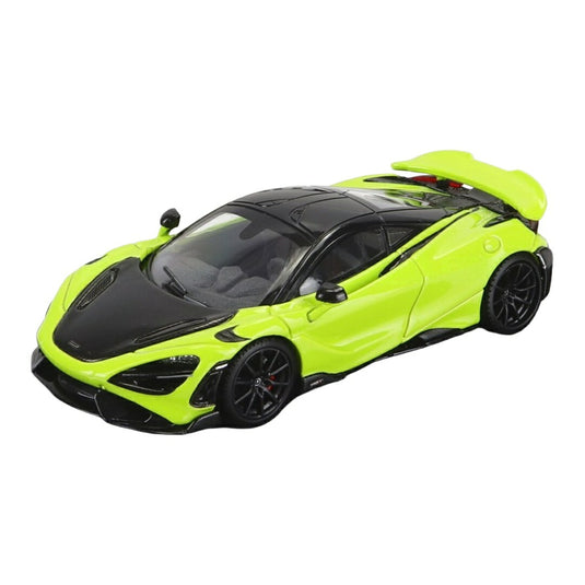 McLARENマクラーレン 765LT 2020 マスタードイエロー / LCD 1/64 ミニカー