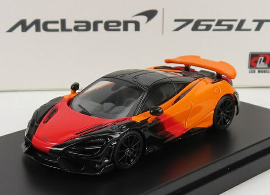 McLarenマクラーレン 765LT 2020 オレンジ 限定518 / LCD 1/64 ミニカー