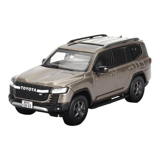 Toyotaトヨタ ランドクルーザー LC300 GR SPORT 2022 ゴールド / LCD 1/64 ミニカー