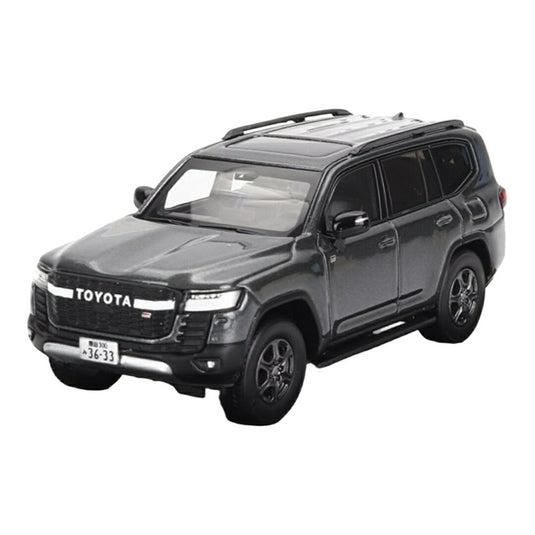 Toyotaトヨタ ランドクルーザー LC300 GR SPORT 2022 グレー / LCD 1/64 ミニカー