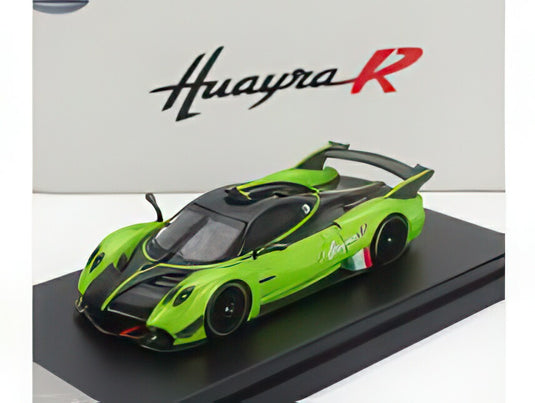 【予約】2026年発売予定PAGANI HUAYRA R 2017 グリーンカーボンブラック/ LCD 1/64 ミニカー