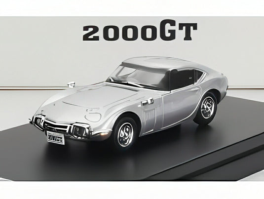 TOYOTA 2000GT クーペ 1967 シルバー/ LCD 1/64 ミニカー