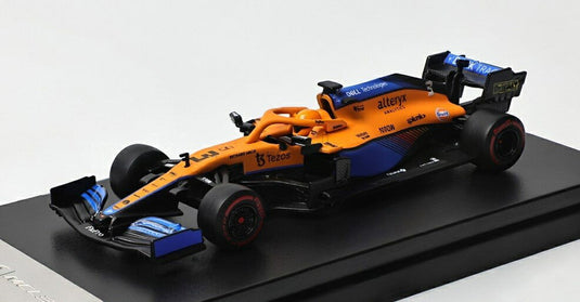 【予約】2026年発売予定McLAREN F1 MCL35L チームMCLAREN N3 2021シーズン ダニエル・リカルド オレンジライトブルー / LCD 1/64 ミニカー
