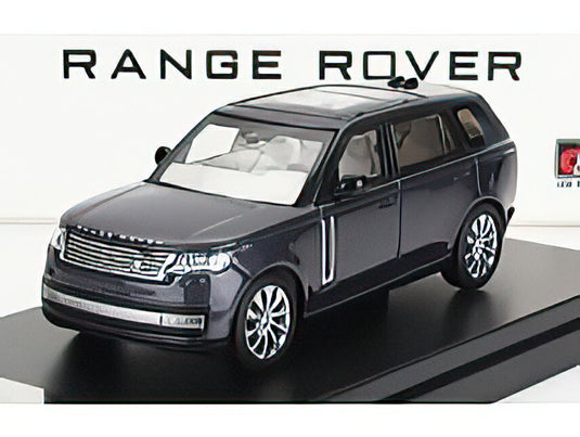 LAND ROVER RANGE ROVER 2022 BLUE/LCD 1/64ミニカー