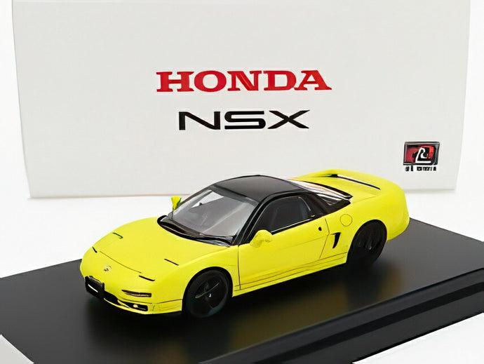 ホンダ NSX NA1 1992 イエロー/ LCD 1/64 ミニカー
