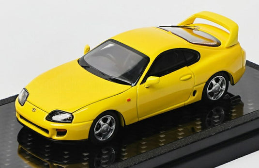 【予約】2026年以降発売予定トヨタ スープラ MKIV (A80) クーペ 1993 イエロー / LCD 1/64 ミニカー