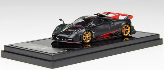 【予約】2026年発売予定 Paganiパガーニ Imolaイモラ 2020 Italian Flagイタリアンフラッグ マットブラックカーボン / LCD 1/64 ミニカー