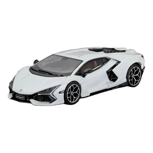 Lamborghiniランボルギーニ Revueltoレヴエルト ハイブリッド 2023 ホワイト / LCD 1/64 ミニカー